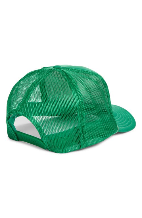 Friday Feelin ' Support Day Drinking Patch Trucker Hat In Green