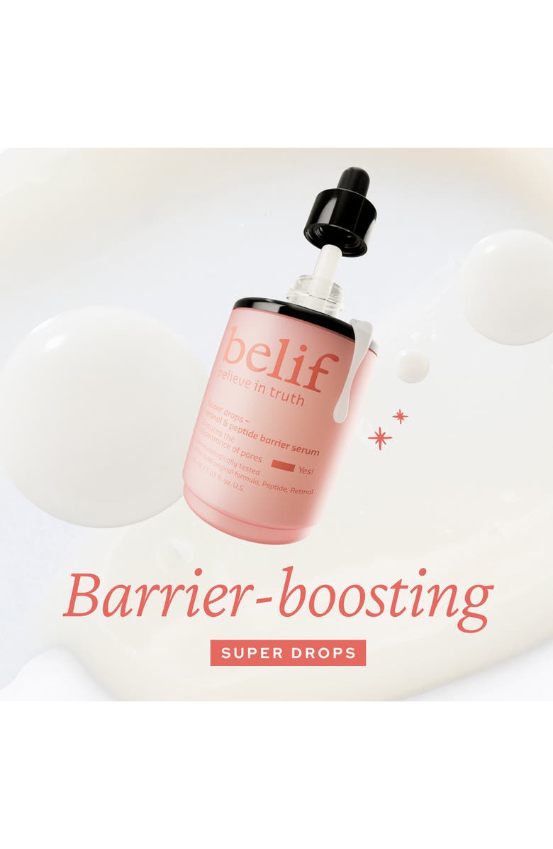 belif Super Drops Retinol & Peptide Barrier Serum, Alternate, color, 