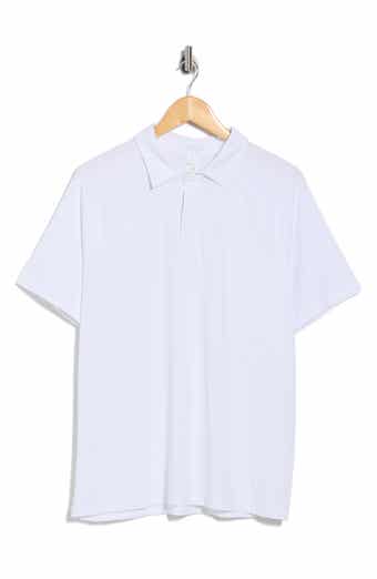 90 DEGREE BY REFLEX Ribbed Interlock Active Polo