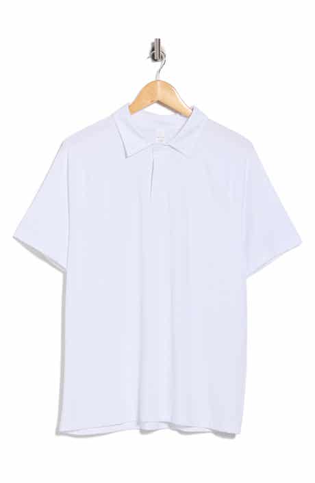 90 DEGREE BY REFLEX Ribbed Interlock Active Polo