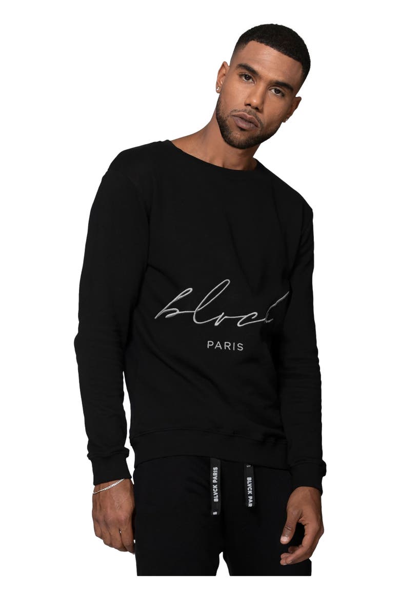 Signature Sweater, Alternate, color, Black