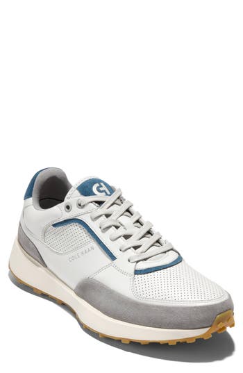 Cole Haan Grand Crosscourt Downtown Sneaker In Glacier Gray/indian