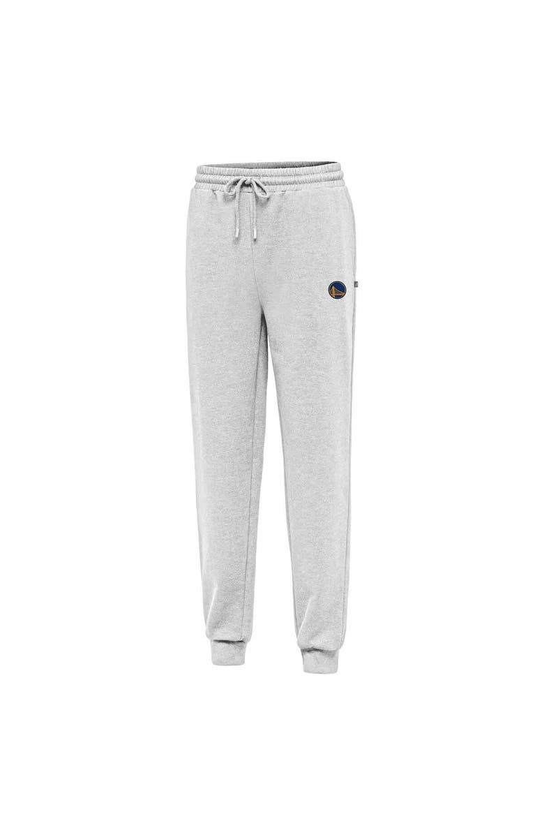 ANTIGUA Men's Antigua Heather Gray Golden State Warriors Idol Jogger Pants, Alternate, color, Heather Gray