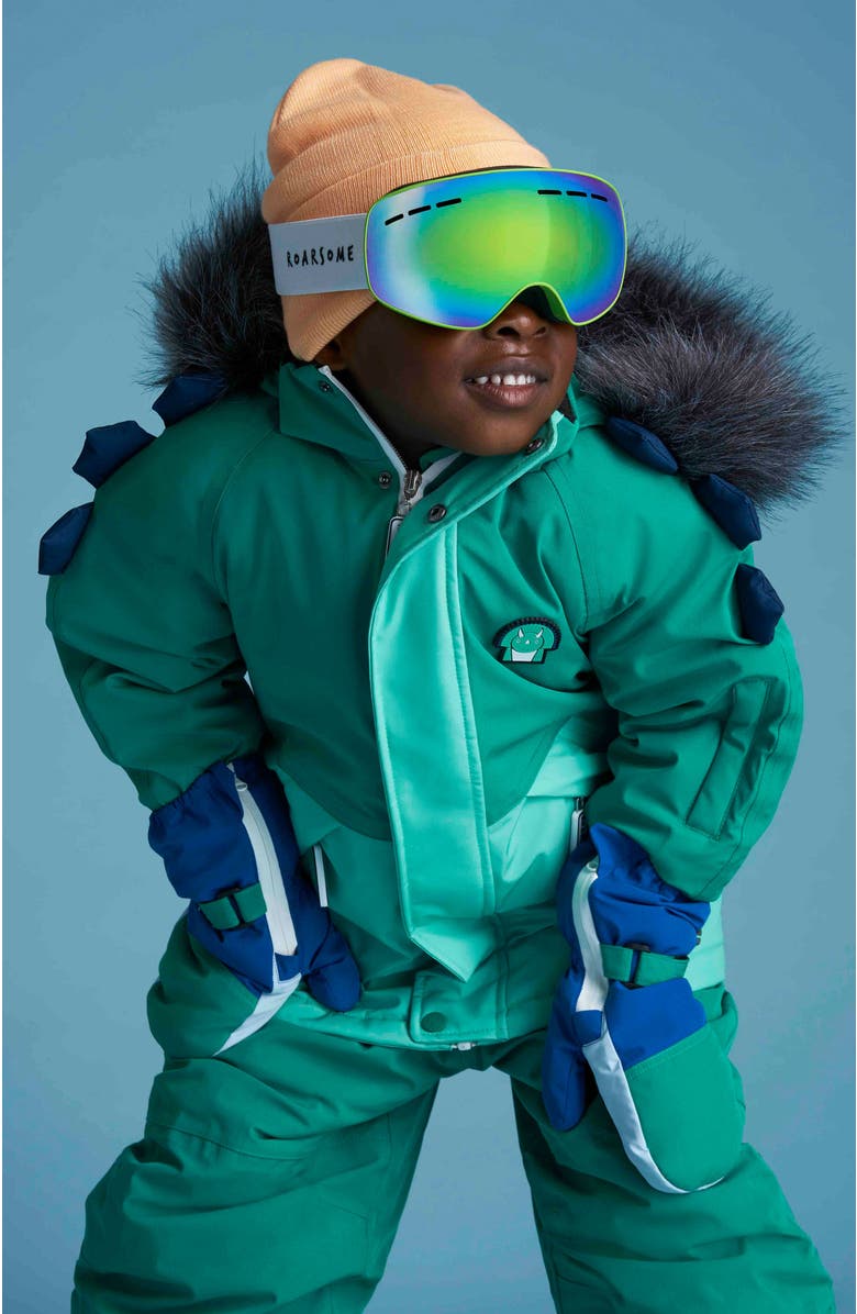 Roarsome Gloves, Alternate, color, Blue