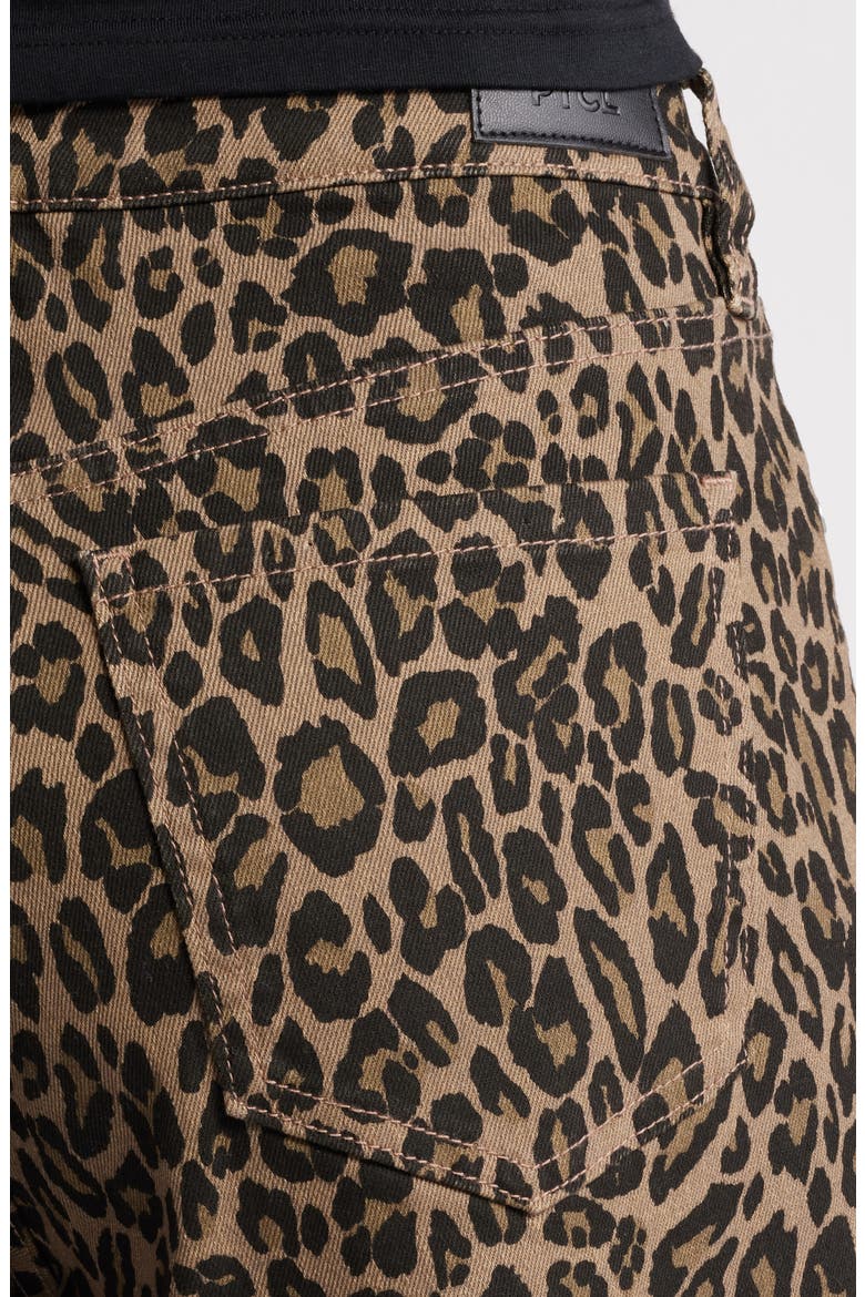 Baggy Wide Leg Jeans, Alternate, color, LEOPARD