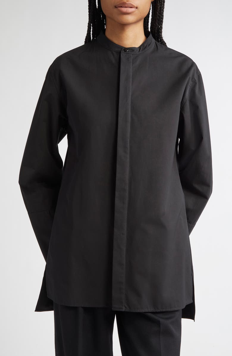 FFORME Esme Oversized Organic Cotton Poplin Shirt Button-Up Shirt, Main, color, 