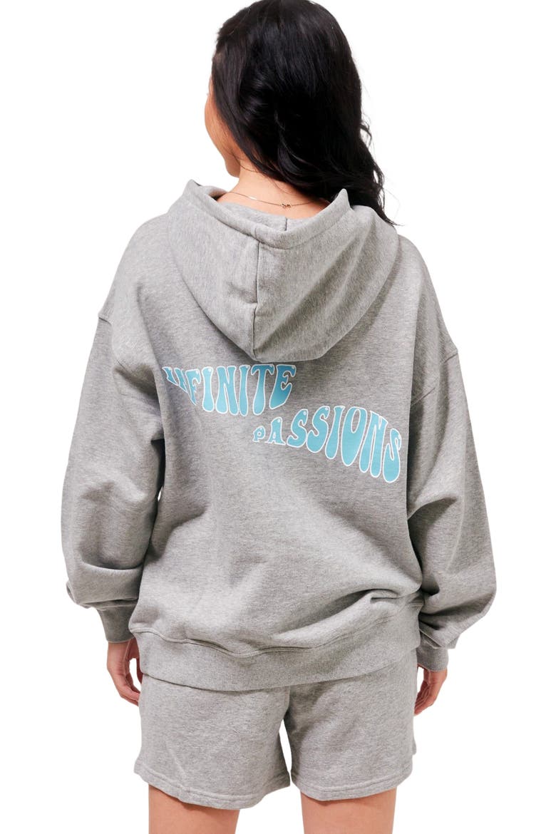 Infinite Passions Hoodie, Alternate, color, Heather Grey/Blue