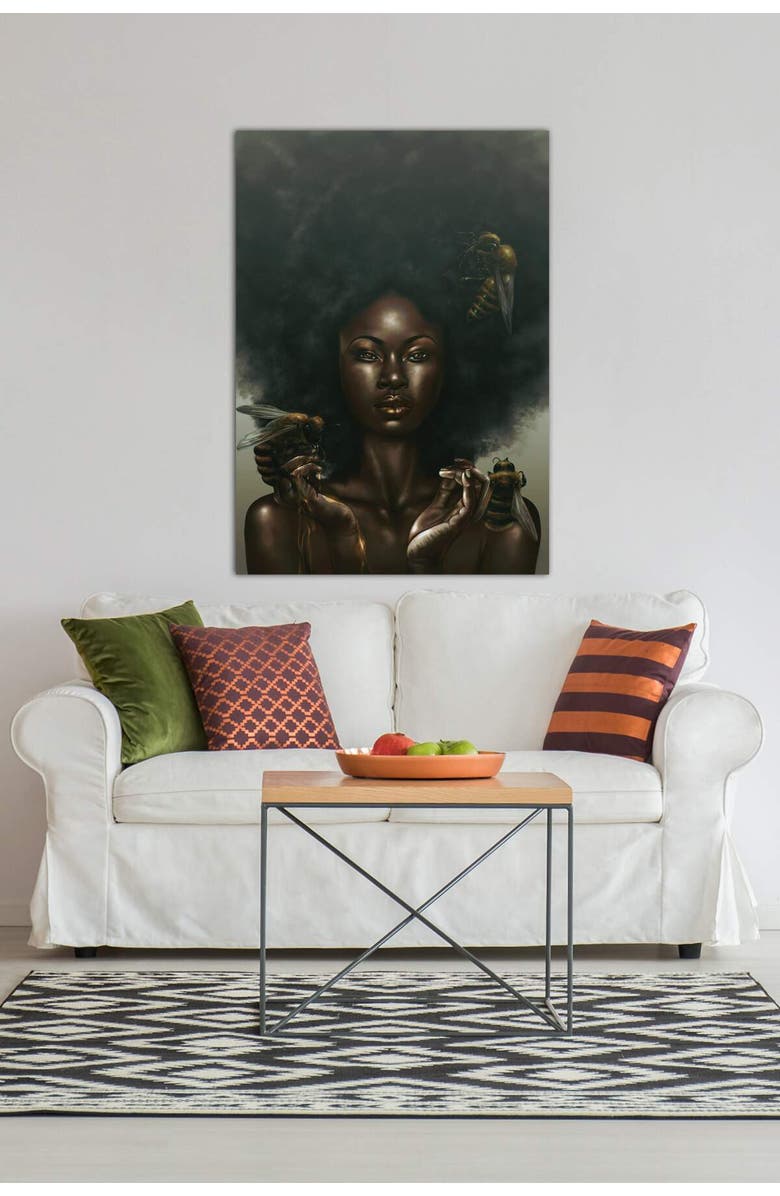 iCanvas Honeycomb by Alvin Epps Canvas Wall Art - 18" x 26", Alternate, color,