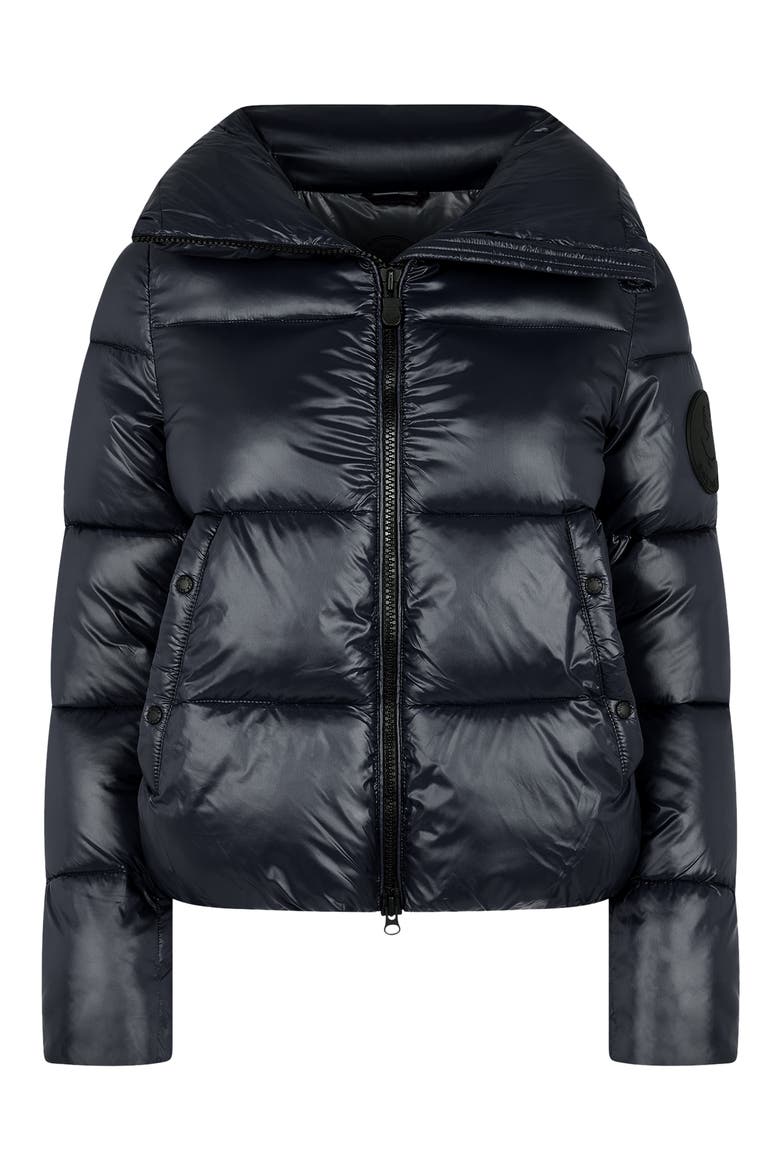 Luck Puffer Jacket, Alternate, color, BLACK