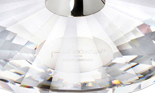 Swarovski Crystalline Set Of 2 Toasting Flutes In Transparent