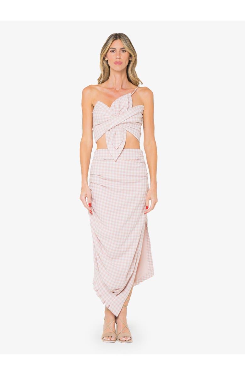 JBQ Novie Skirt, Alternate, color, Pink Check