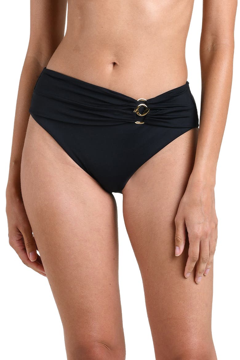 Island Goddess Bikini Bottoms, Main, color, BLACK