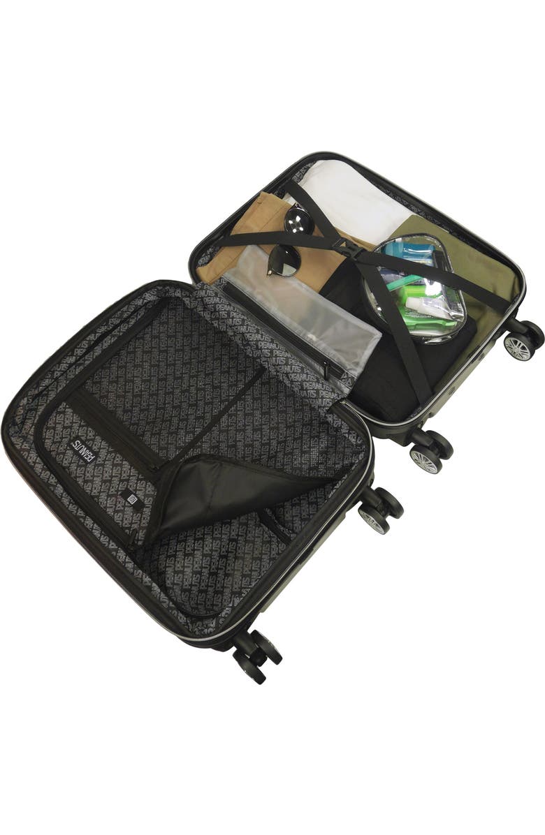 Ful Peanuts Snoopy
Woodstock Embossed Molded Hardside 22" Caryon Suitecase spinner, Alternate, color,