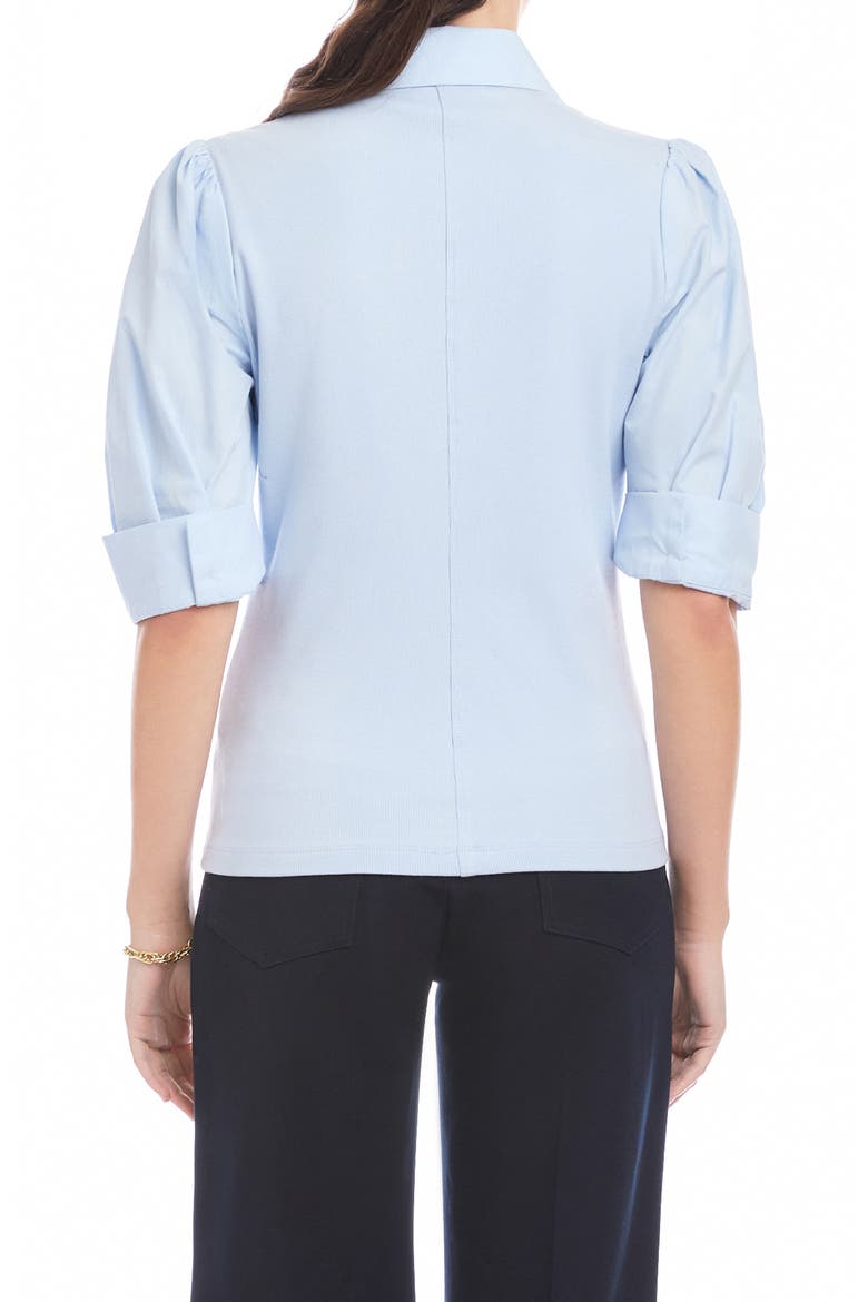 Camden Rib Henley Shirt, Alternate, color, LIGHT BLUE