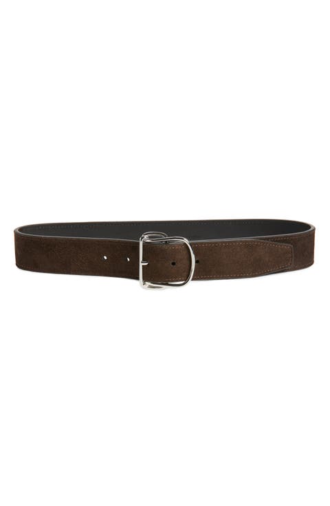 Swirl Suede Belt