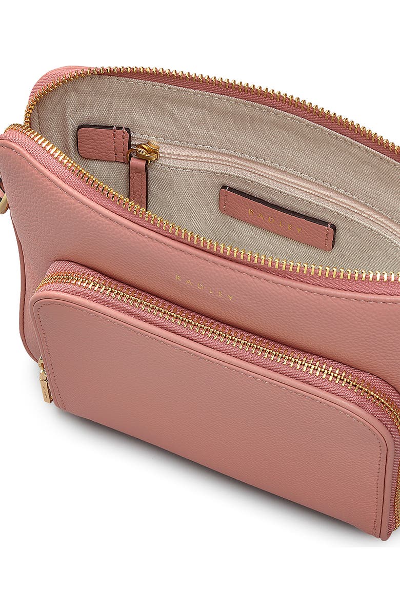Radley Redford Close Small Ziptop Crossbody Bag, Alternate, color, Sienna Pink