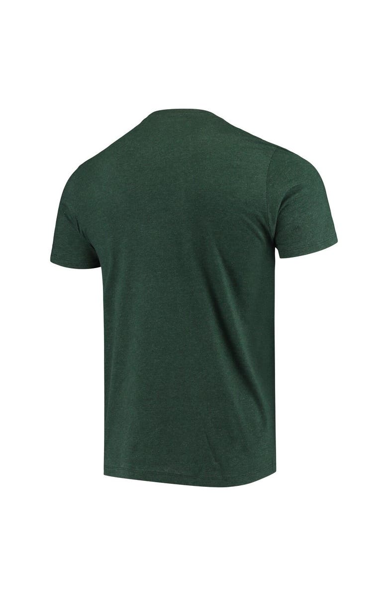 '47 Men's '47 Giannis Antetokounmpo Heathered Hunter Green Milwaukee Bucks Bobblehead T-Shirt, Alternate, color, Green