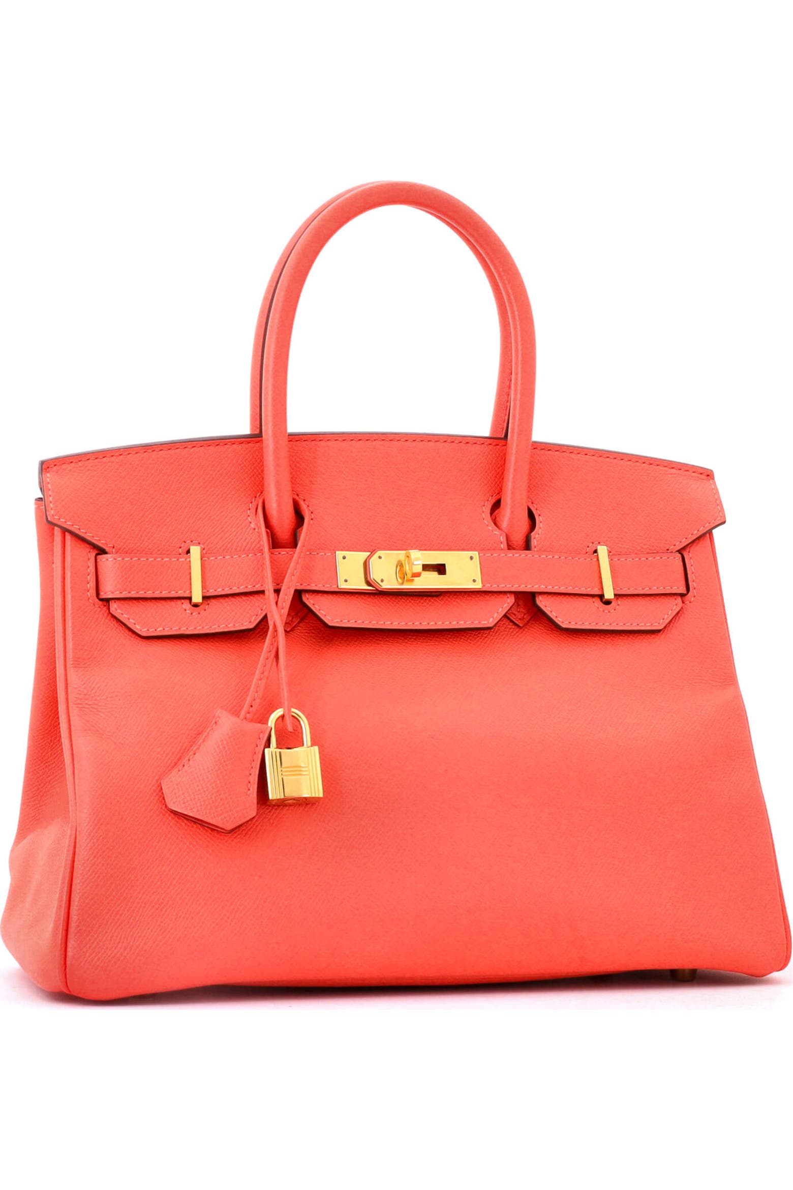Birkin Handbag Red Epsom with Gold Hardware 30 (Women) | Nordstrom