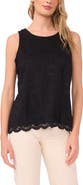 Vince Camuto Lace Sleeveless Top