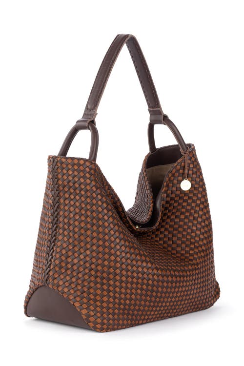 The Sak Los Feliz Large Tote Leather Bag In Brown