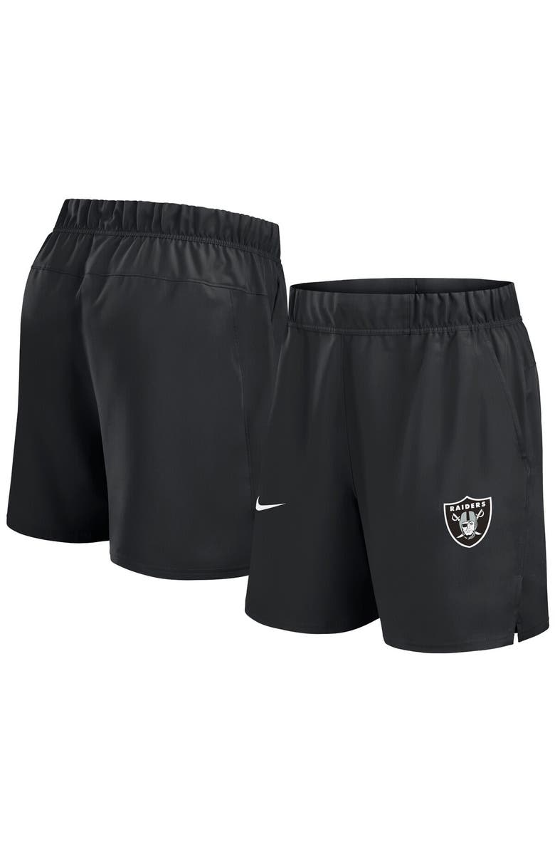 Nike Men's Nike Black Las Vegas Raiders Blitz Victory Performance Shorts, Main, color, 