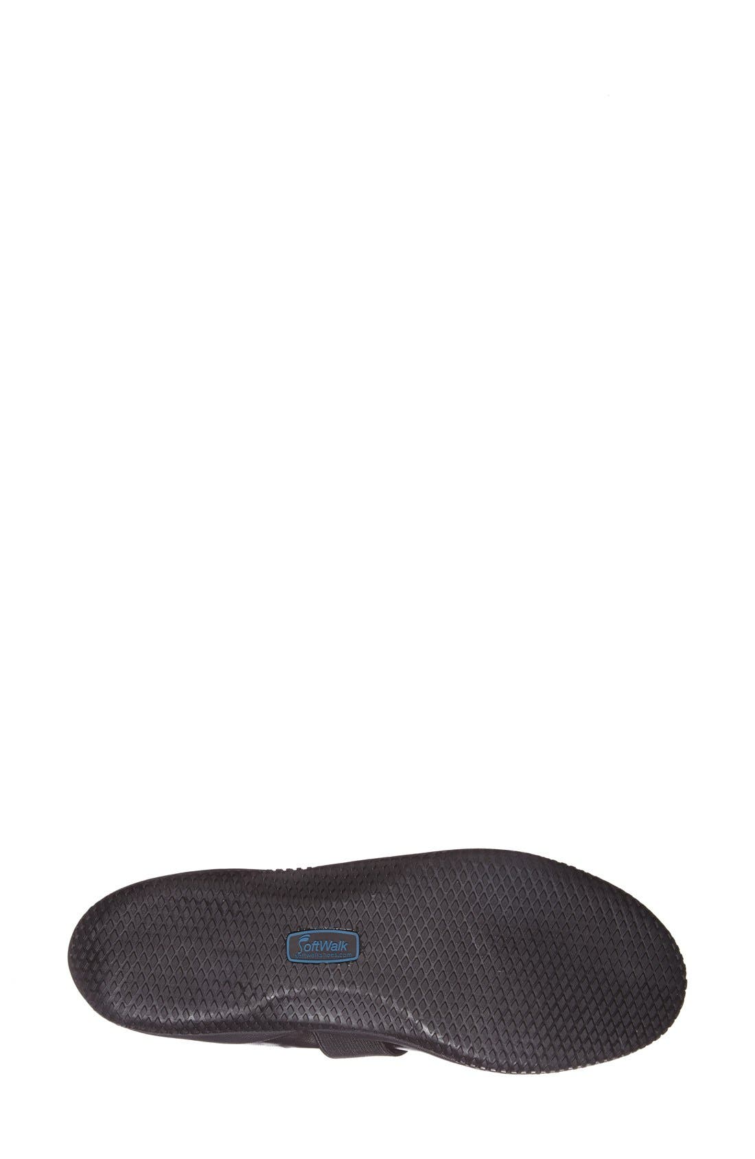 'High Point' Mary Jane Flat, Alternate, color, BLACK