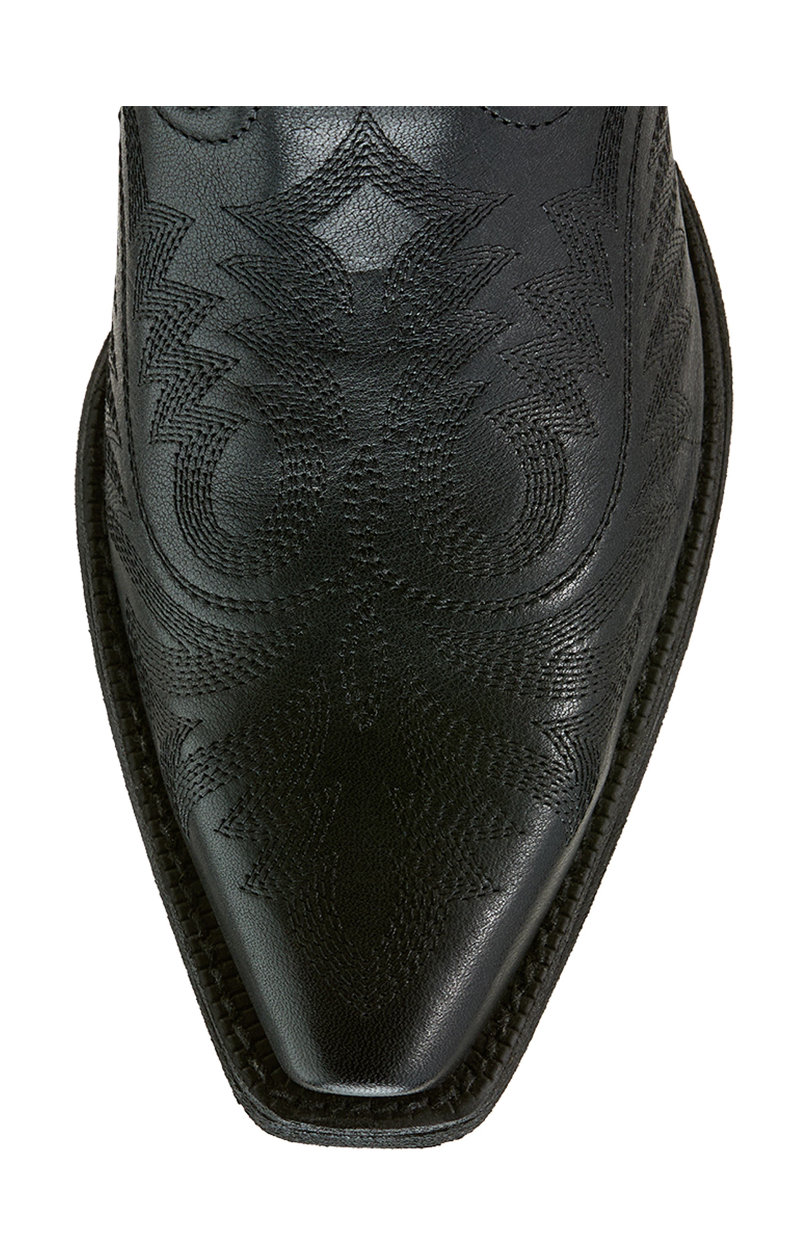 Ariat Round Up Collins Western Boot, Alternate, color, Black