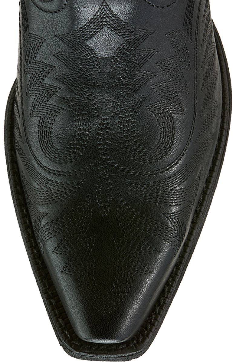 Ariat Round Up Collins Western Boot, Alternate, color, Black