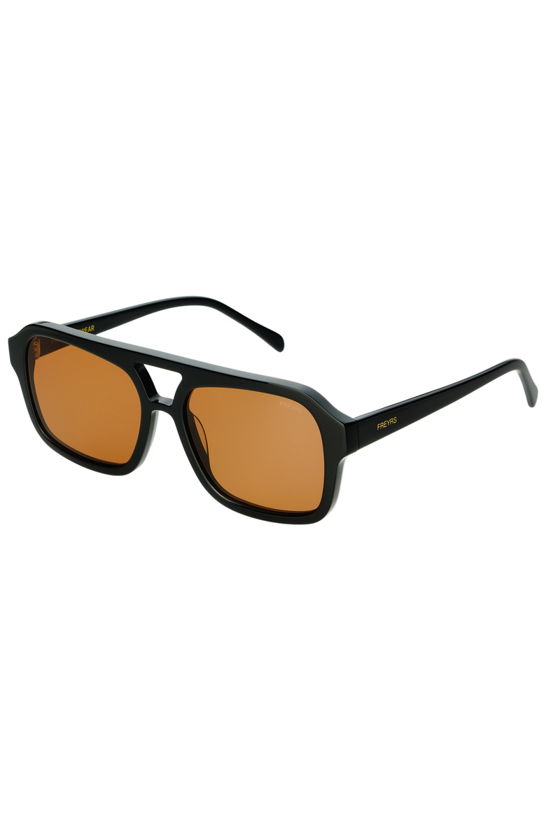 Havana Aviator Sunglasses, Alternate, color, Black