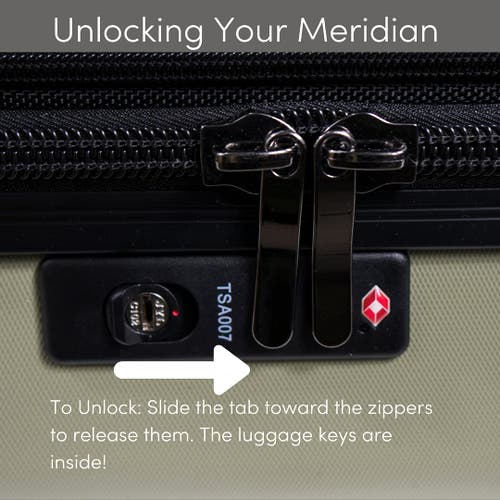 Sherpani Meridian Carry On Travel Hardside Luggage