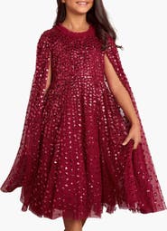 Needle & Thread Raindrop Cape Kids DressToddler, Little Kid, Big Kid