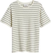 FRAME Stripe Relaxed T-Shirt