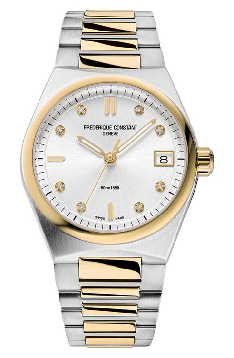 Highlife Diamond Two-Tone Bracelet Watch, 31mm