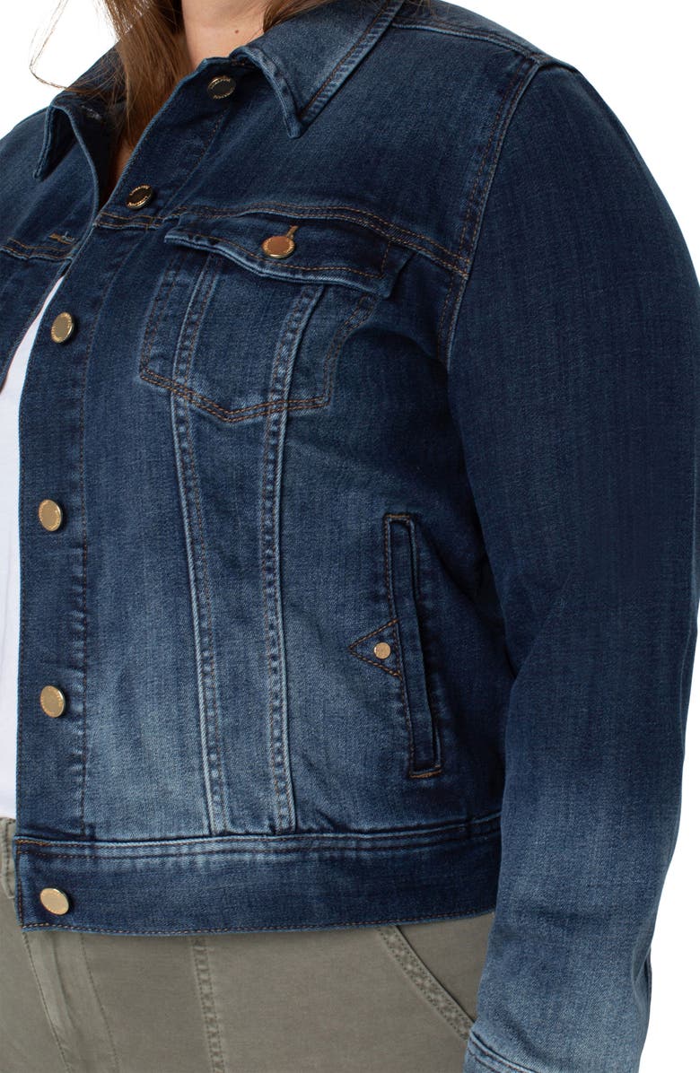 Liverpool Classic Denim Jacket, Alternate, color, 