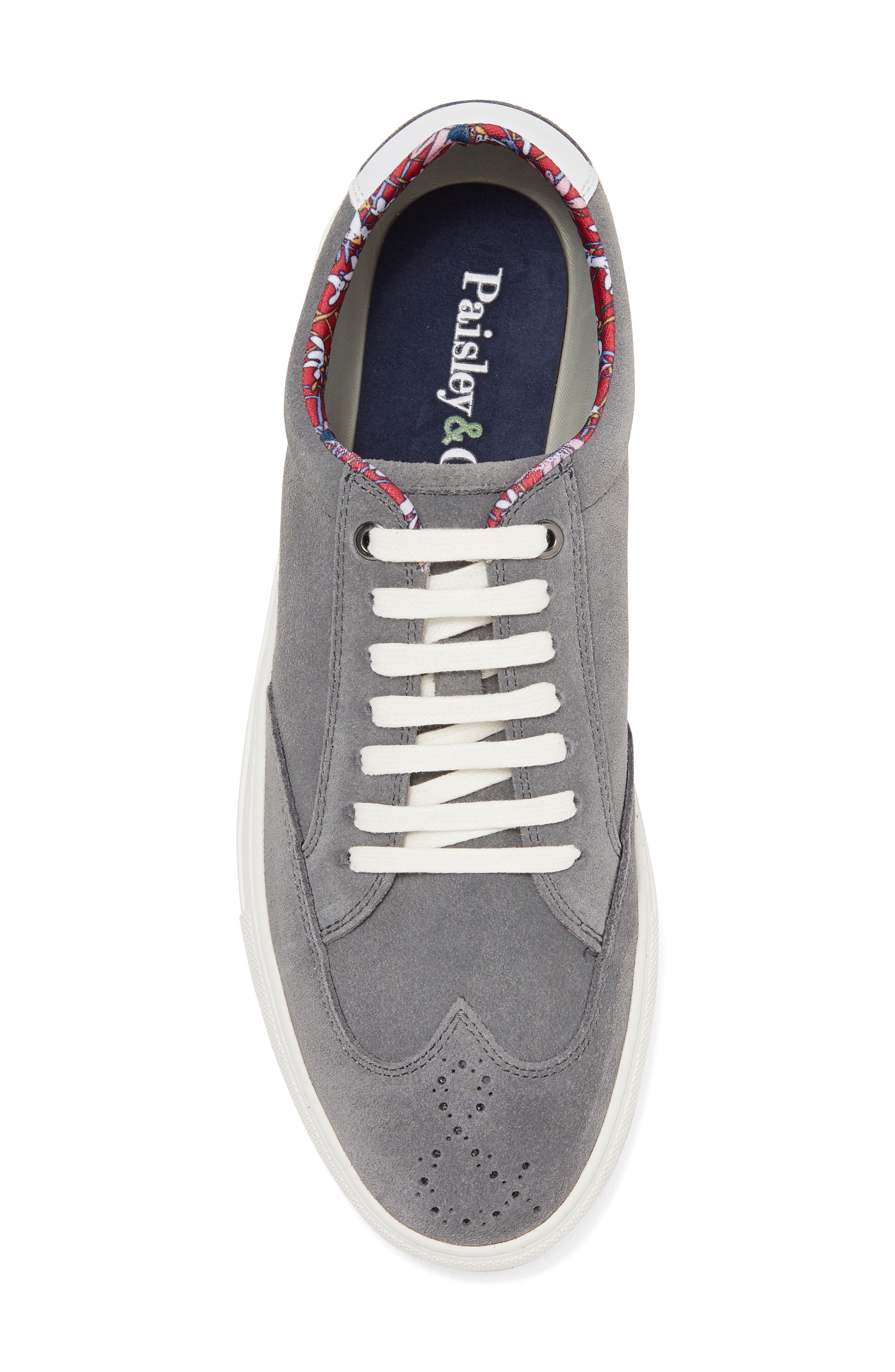 PAISLEY & GRAY Addington Wingtip Leather Sneaker, Alternate, color, 