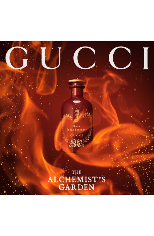 Gucci The Alchemist's Garden Rosa Incandescente Eau De Parfum In Transparent