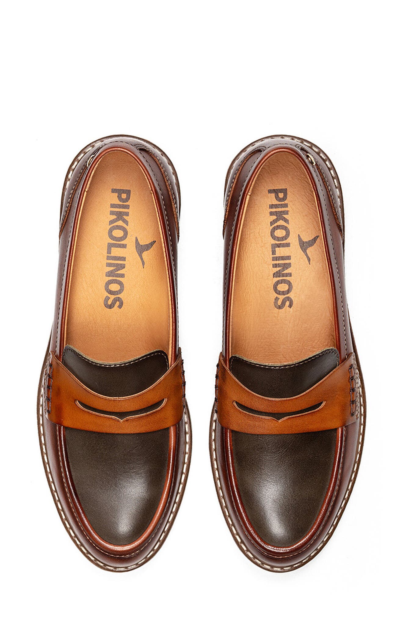 Aldaya Penny Loafer, Alternate, color, COGNAC