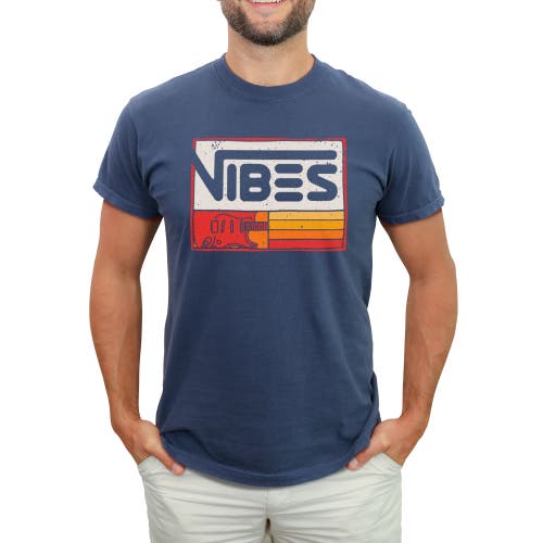Shop Lost Gods Vibes Retro Logo Graphic T-shirt In Sand Stone