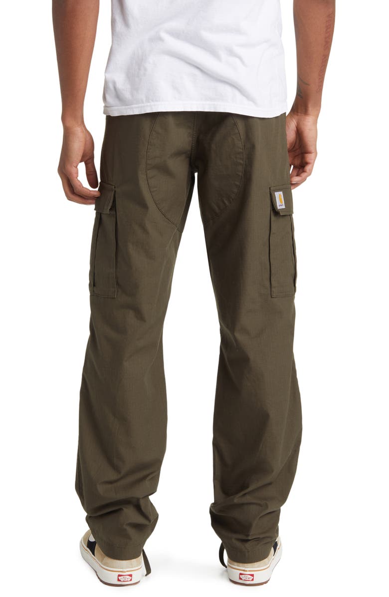 Carhartt Work In Progress Aviation Ripstop Cotton Cargo Pants, Alternate, color, Cypress