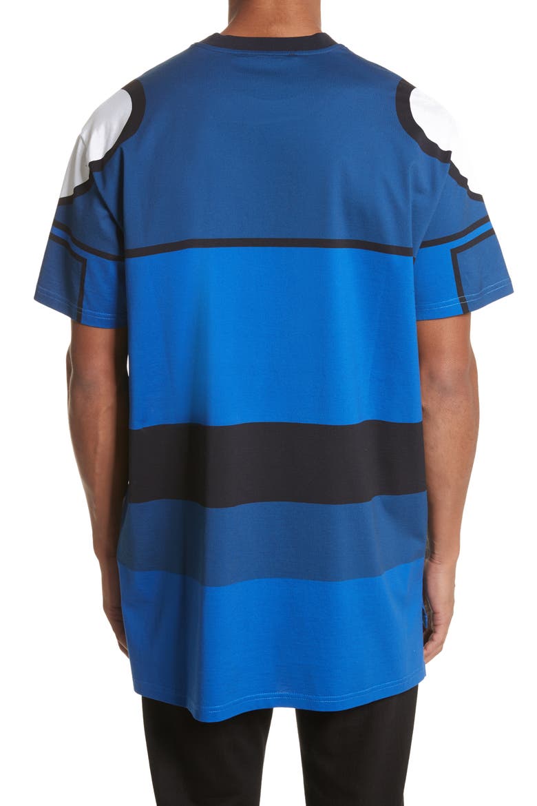 Totem Print T-Shirt, Alternate, color, BLUE