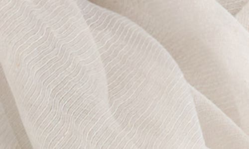 Ellian Solid Gauze Oblong Scarf In White