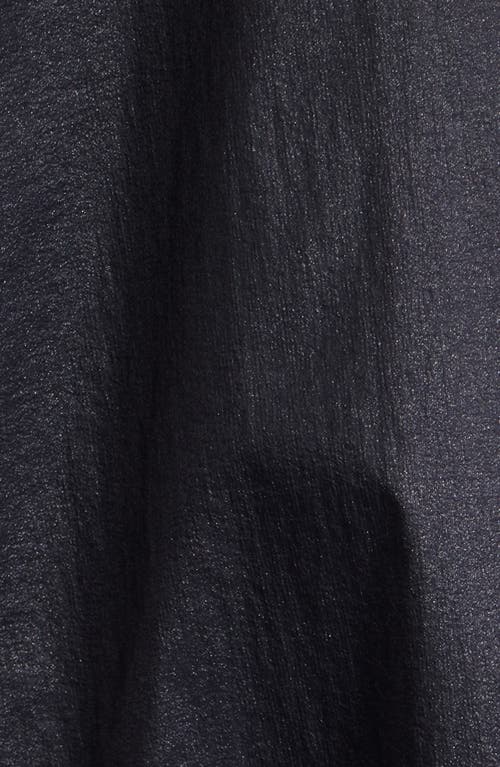Ilse Jacobsen Shimmer Hooded Jacket In Dark Indigo