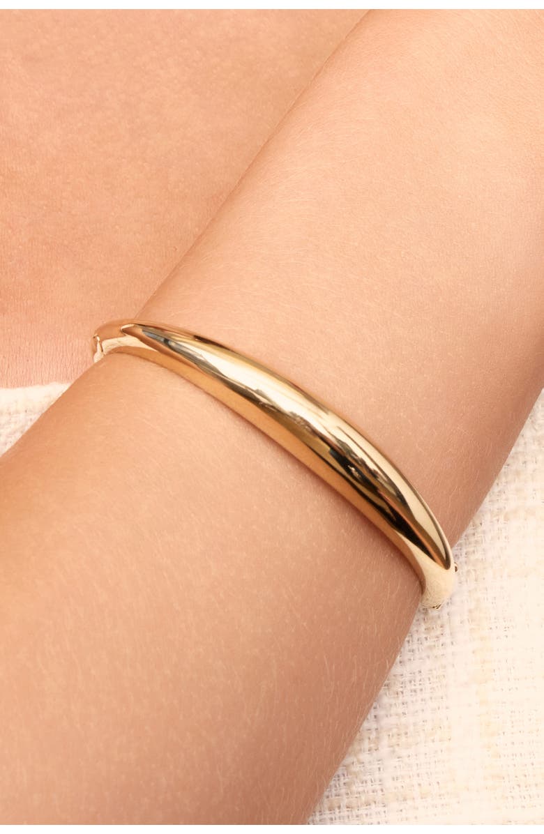 Oradina 14K Gold The Archie Bangle, Alternate, color, 