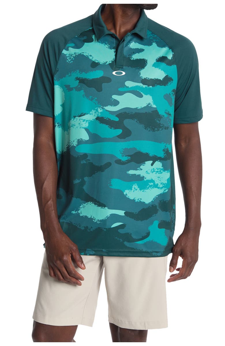 Oakley Fairway Camo Golf Polo, Main, color,