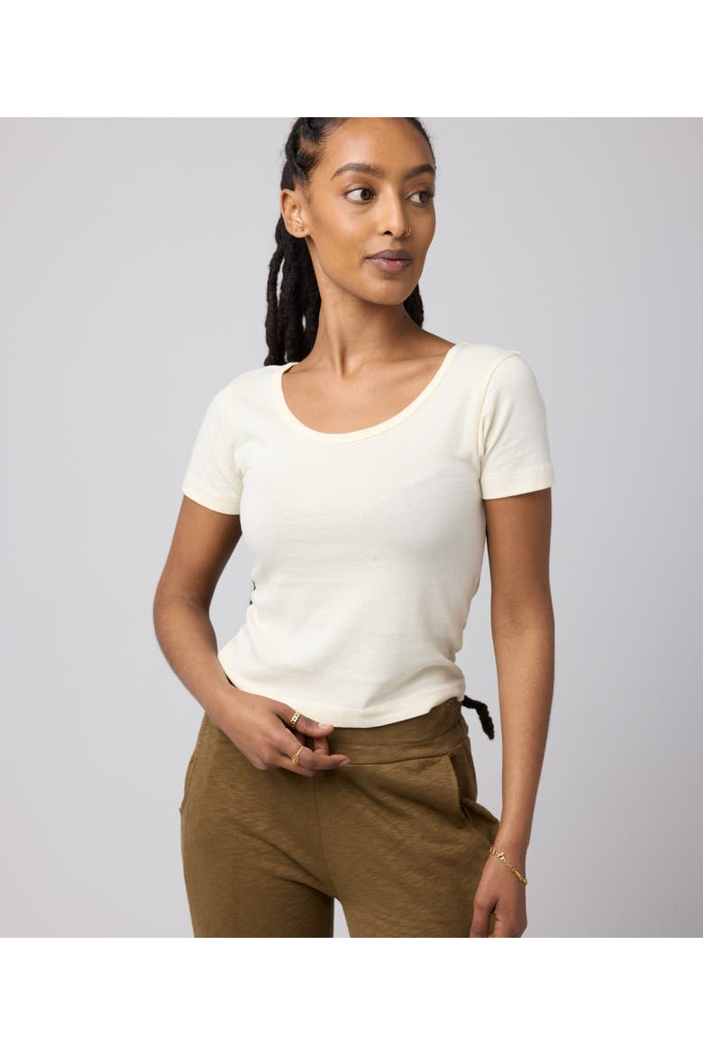 Regen Baby Tee, Alternate, color, Pearl