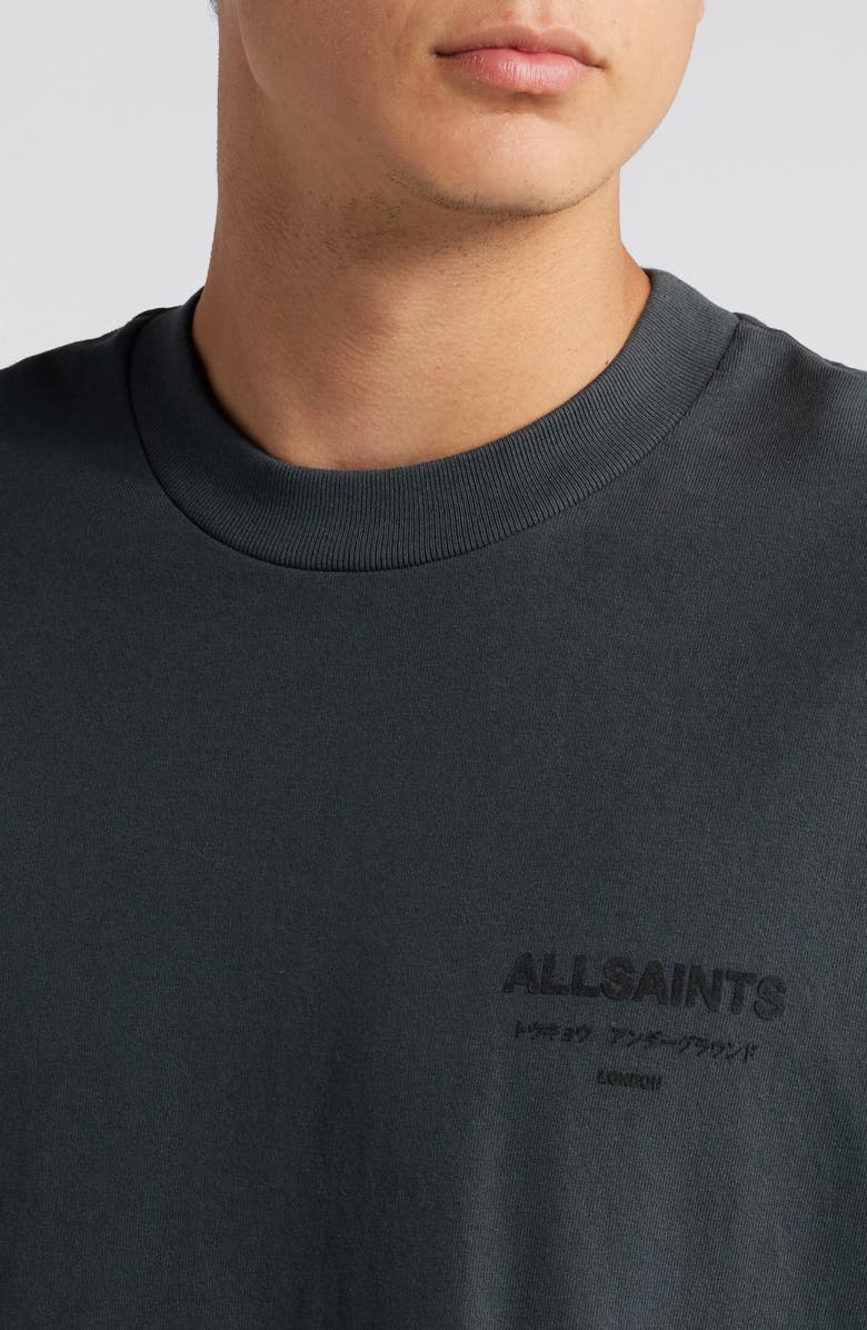 AllSaints Xander Crewneck T-Shirt, Alternate, color, Carter Grey