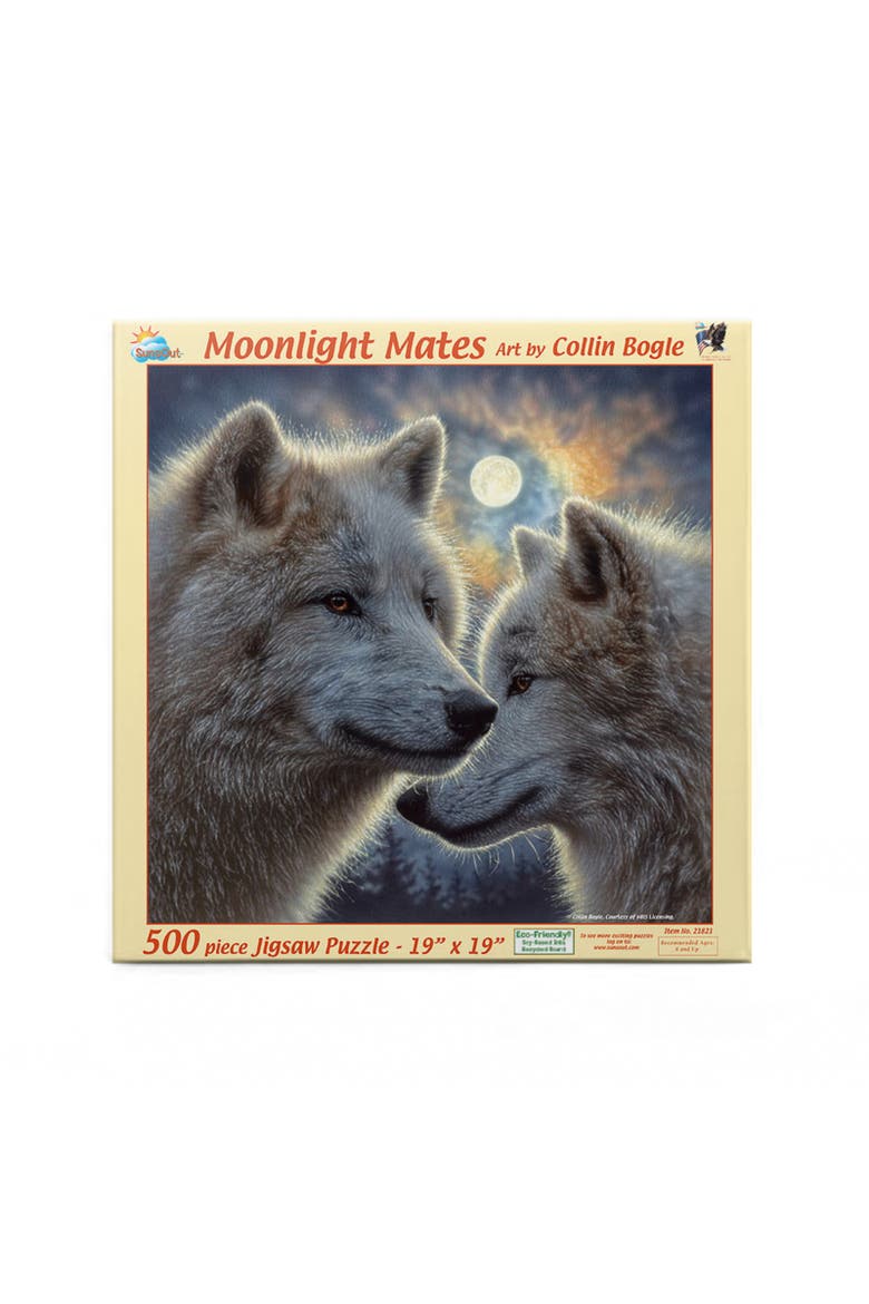 Moonlight Mates 500 piece Jigsaw Puzzle for Adults, Alternate, color, Multicolor