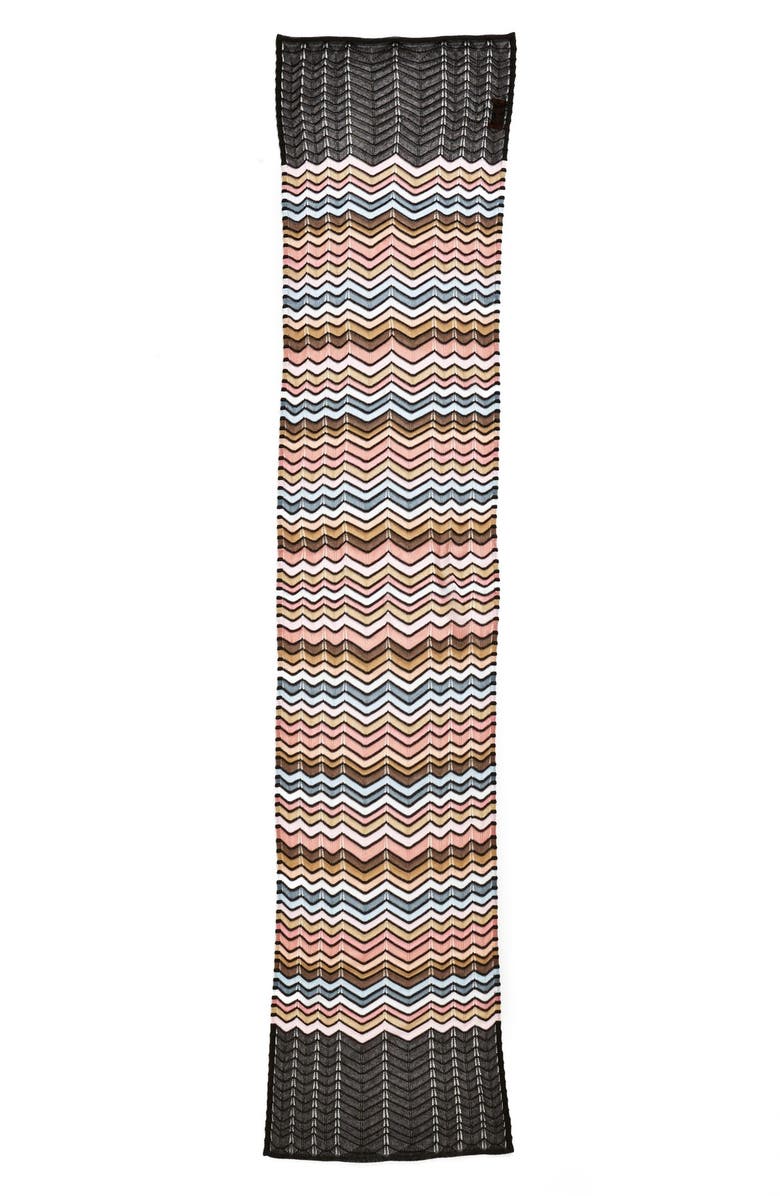 Missoni Zigzag Scarf, Alternate, color,