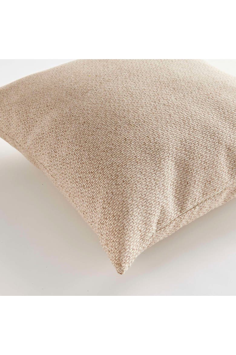 Blake Square Indoor-Outdoor Pillow 24", Alternate, color, Beige