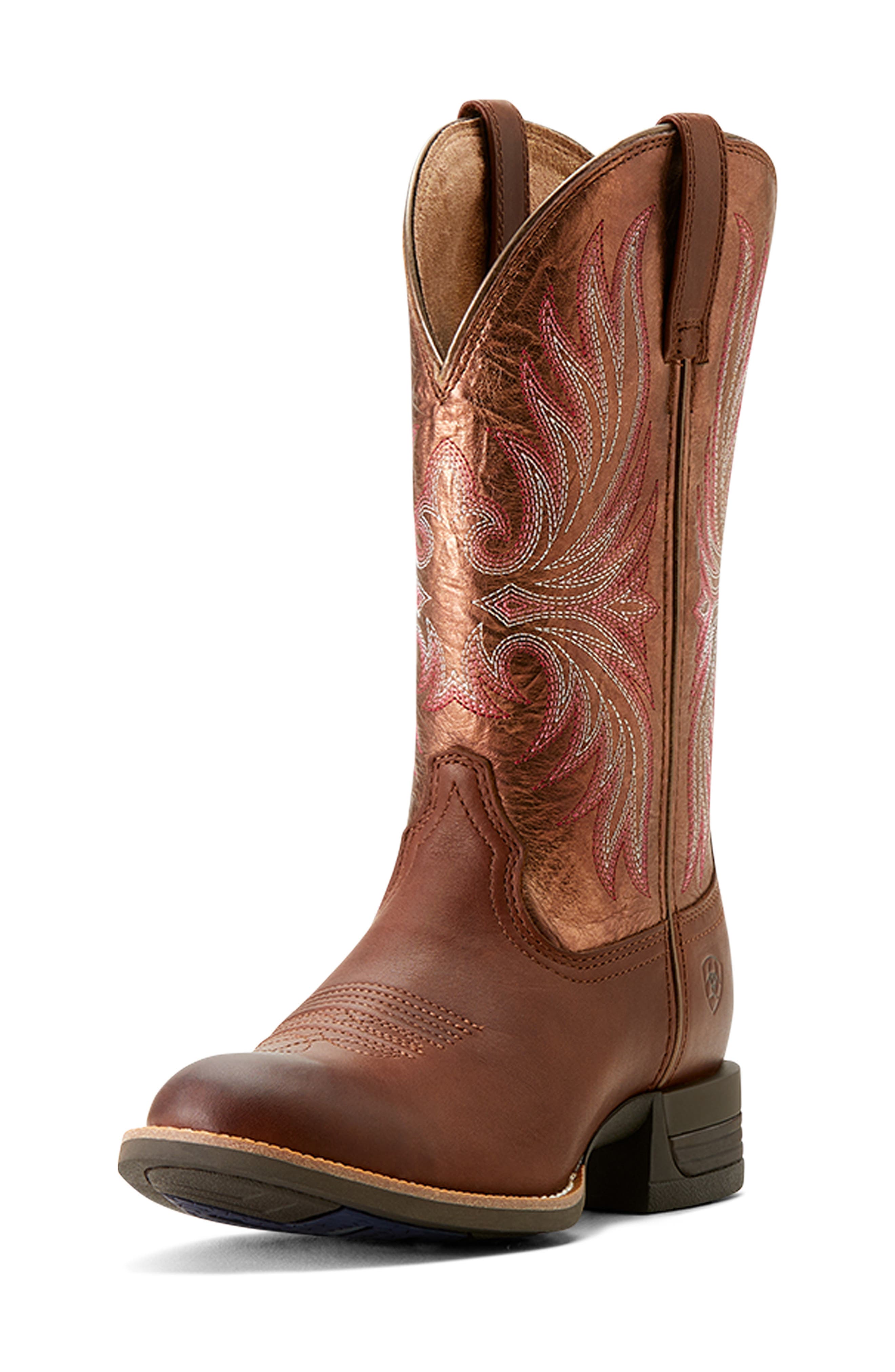 Ariat Ranahan Sena Western Boot, Alternate, color, Brown